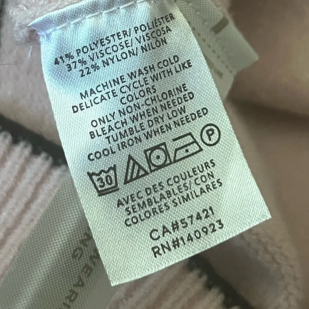 Ann Taylor Pink V Neck Cardigan NWT Large